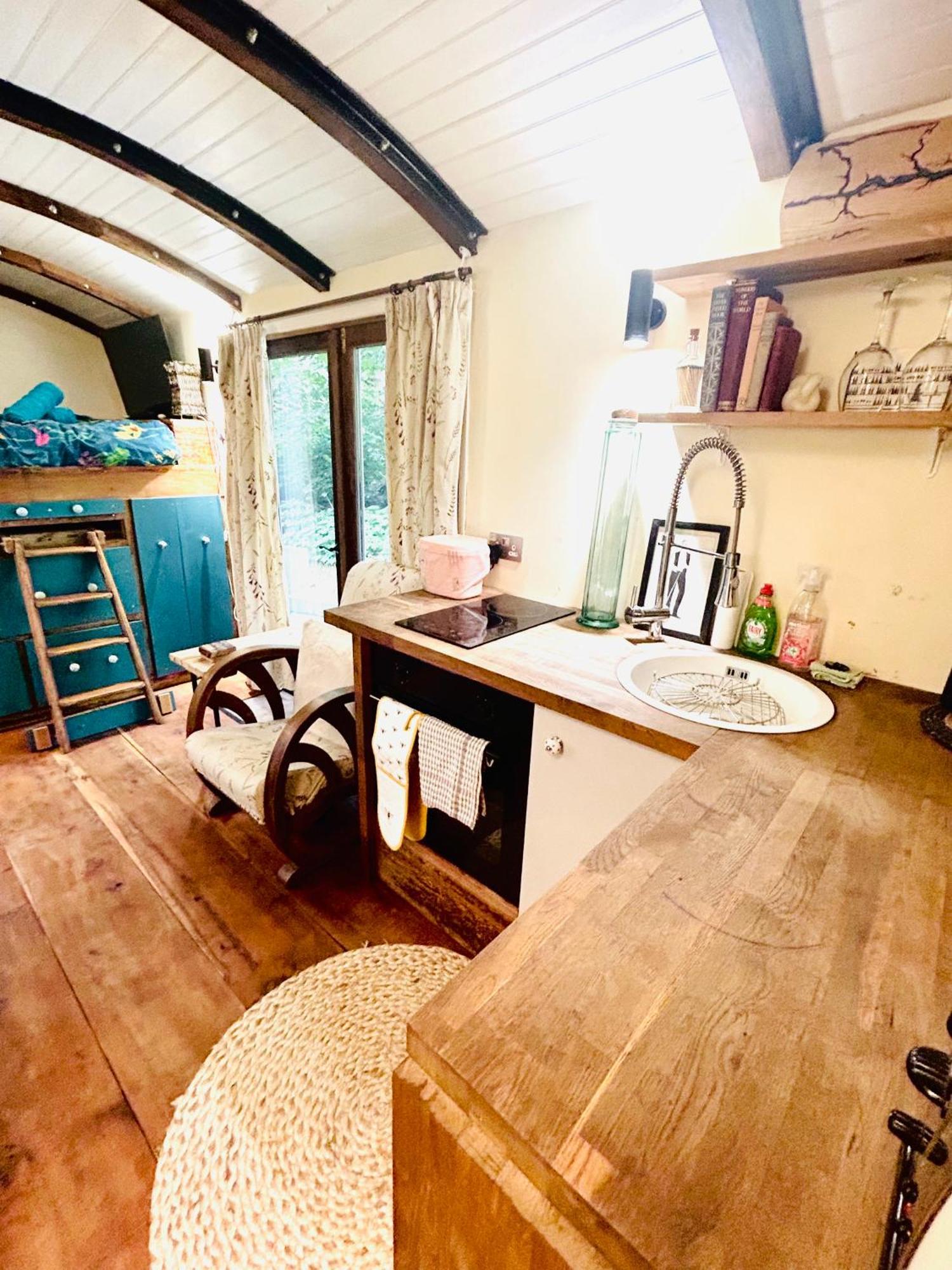 Villa The Railway Carriage - Blue Glasbury Exterior foto